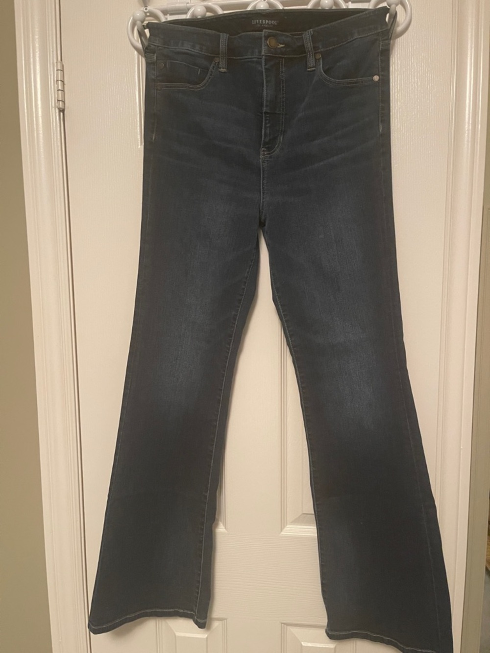 Liverpool Lucy Hi-Rise Eco Bootcut Dark Blue Jeans